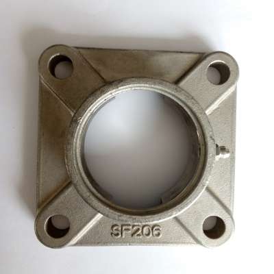 High quality stainless steel pillow block SSUCF205 SSUCFB206 SSUCPA207