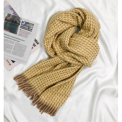 High quality weaving colorful winter scarf for woman