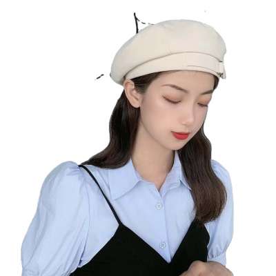 High quality knit beret hat pattern baseball kids made in China