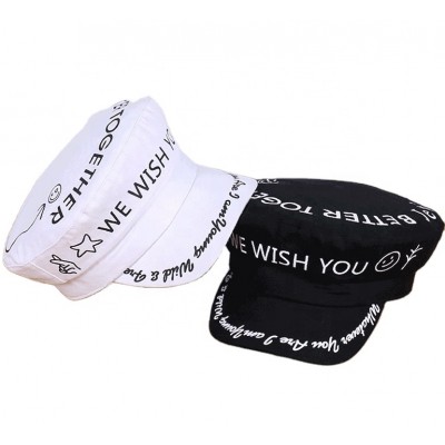 High quality letter printing beautiful fashion beret for woman